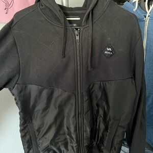 RVCA Black Quilted Jacket